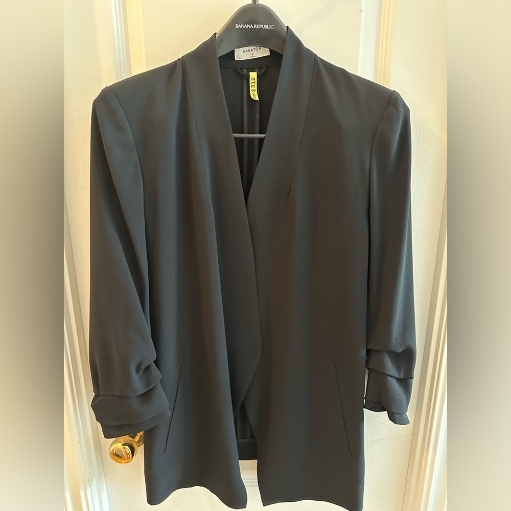 Aritzia Power Blazer Black Size 8